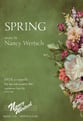 Spring SATB choral sheet music cover